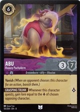 50/204 ABU ILLUSORY PACHYDERM EN8 UNCOMMON DISNEY LORCANA CARD