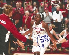 CHINEY OGWUMIKE Signed 8.5 x 11 Photo Signed REPRINT Basketball WNBA Stanford