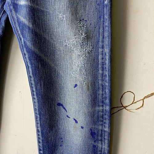 NUEVO CON ETIQUETAS DIOR HOMME 17,5 cm INK ME JEANS Talla 34 - Imagen 5 de 6
