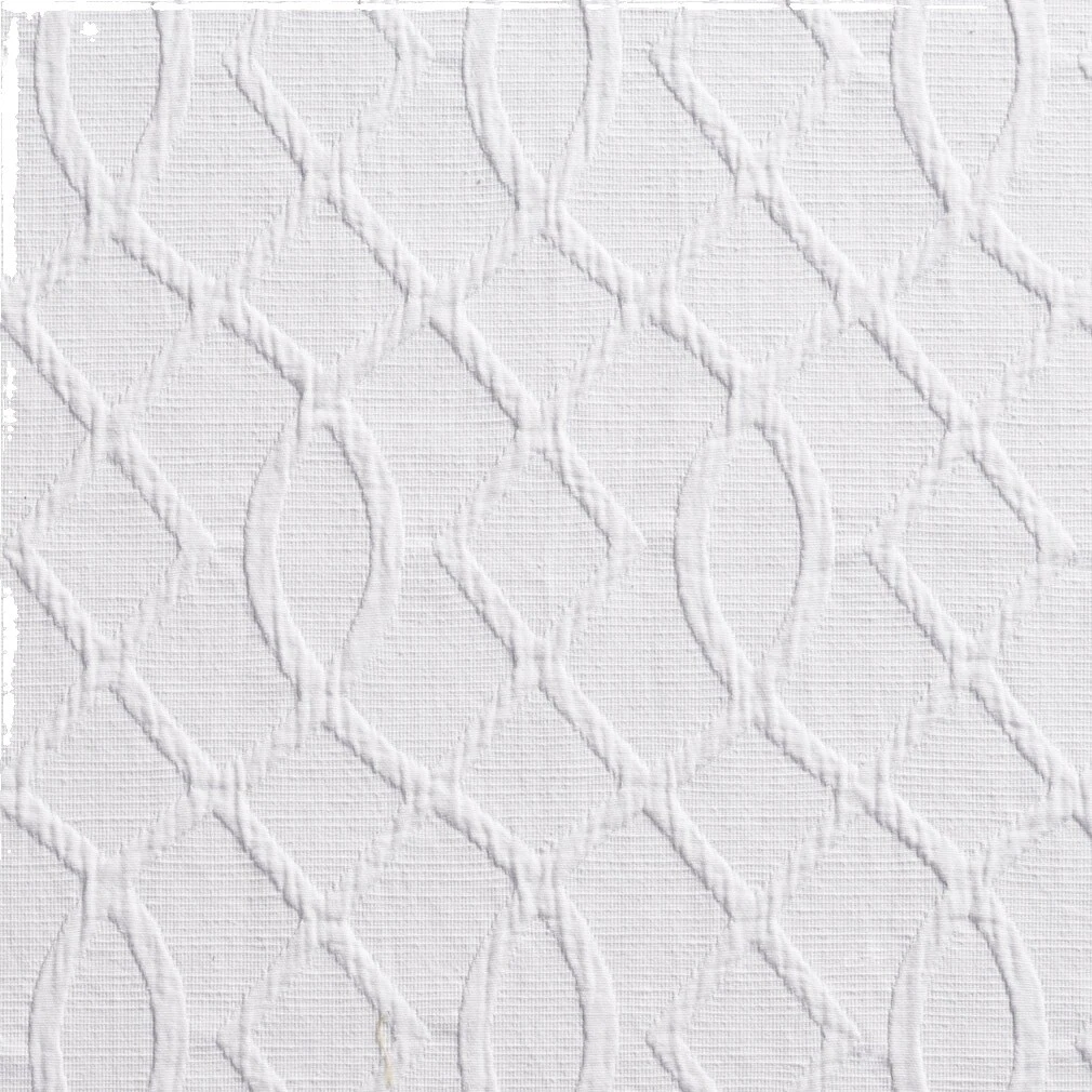 Jacquard Sólido Blanco/telas artesanales liso