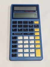 Vintage TI Texas Instruments Math Explorer Calculator