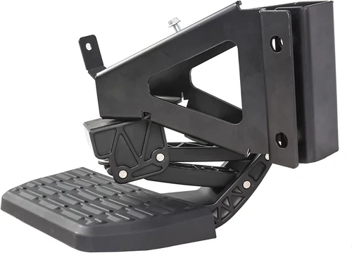 For F150 2022 2023 Pick Up Truck Truck Bed Side Step Retractable Bumper Step - Picture 2 of 8