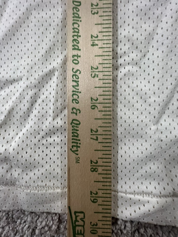 Vtg 70s Sand Knit Mens 40 Cedarburg Wisconsin Basketball Jersey White