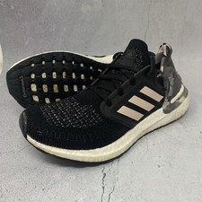 Adidas Womens Ultraboost 20 FV8349 Black Pink Running Shoes Sneakers Sz 6.5 M