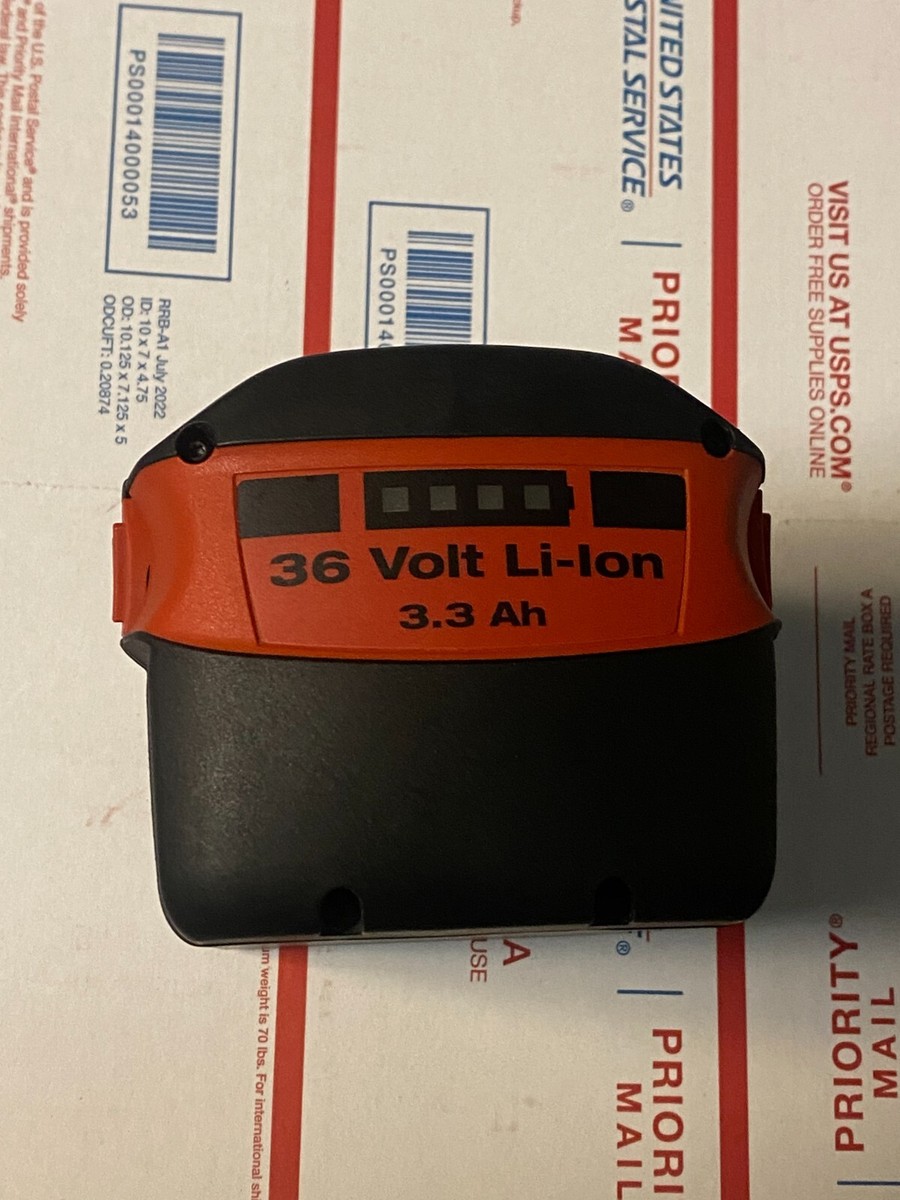 HILTI　ヒルティバッテリー 2個　36V Li-Ion3.0Ah　  中古品 HILTI ☆中古品☆ ヒルティ CPC搭載 36V 5.2Ah 純正 リチウム