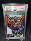 Mosaic 2019-20 Lakers Lebron James Will To Win Silver prizm Card GEM MINT PSA 10