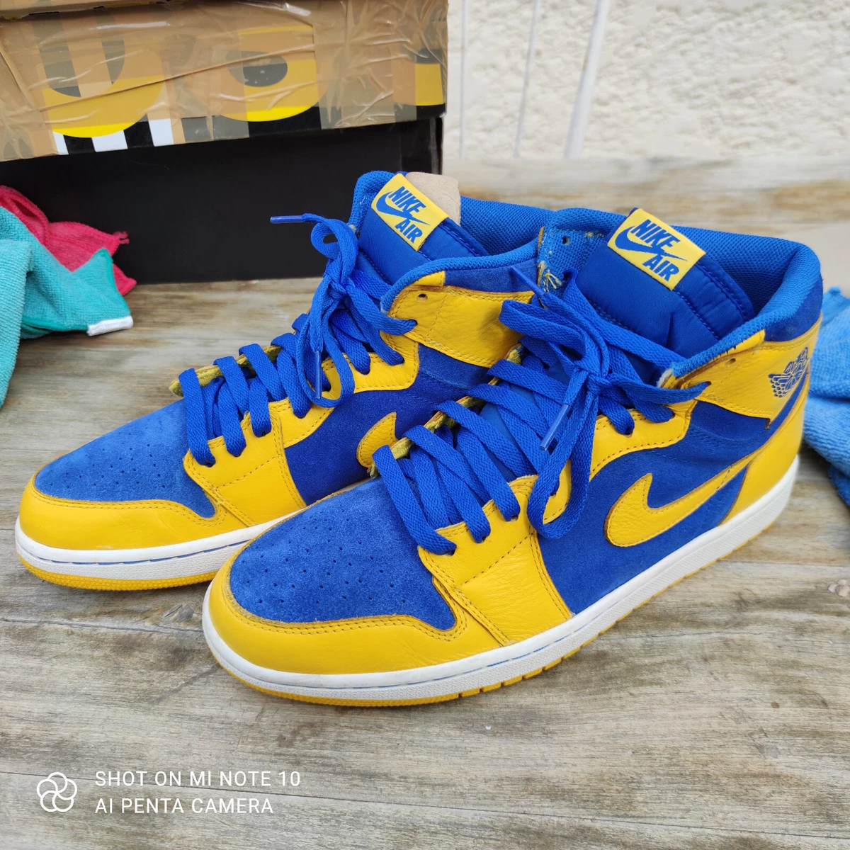Nike Air Jordan 1 Retro High OG Laney taille 44.5 US 10.5 uk 9.5