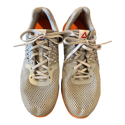 Women's Reebok Size 10 Athletic Shoes 023501 Gray Orange Cross Train/  Running