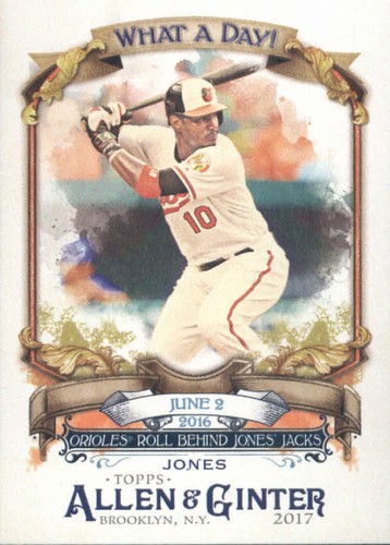 2017 Allen and Ginter - What a Day Inserts - Singles - You Pick - Bild 42 von 67