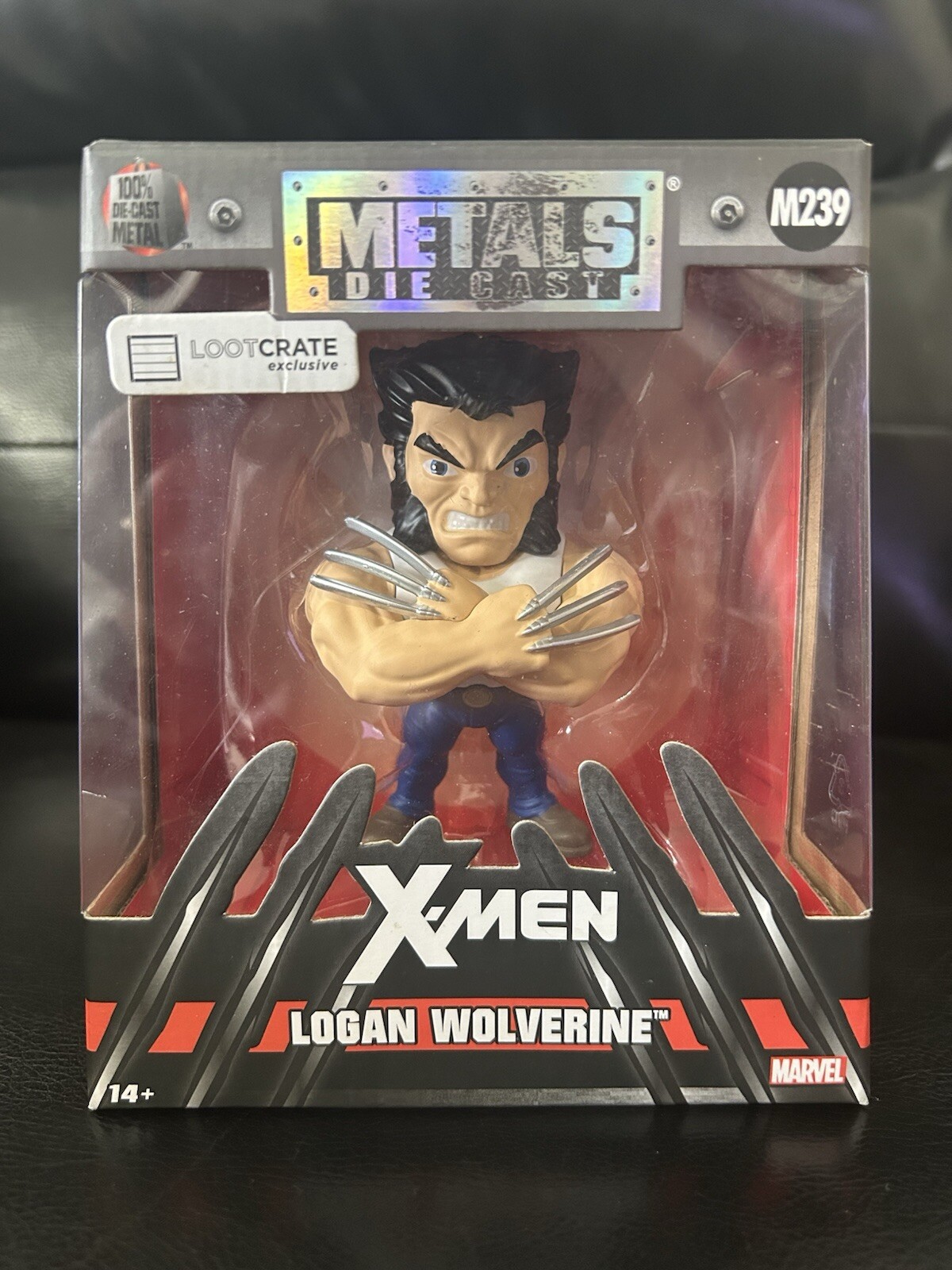 JADA TOYS Metals Die Cast LOGAN WOLVERINE Figure 2017