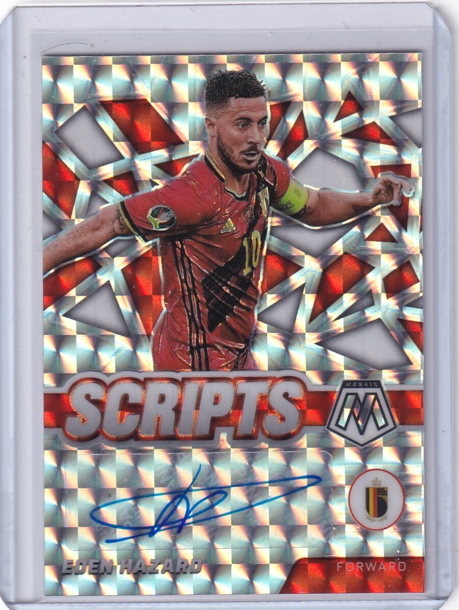 2021-22 Panini Mosaic FIFA Road to the World Cup Eden Hazard 