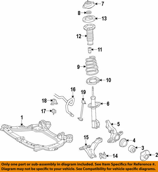 48520-80451 Toyota Absorber assy, shock, front lh 4852080451, New