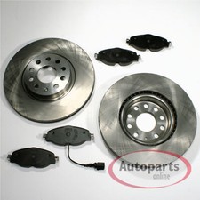 Bremsscheiben Ø 312 mm + Bremsbeläge vorne für Skoda Octavia III