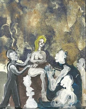 Leave her to heaven   by William Mayer new york artist surreal  