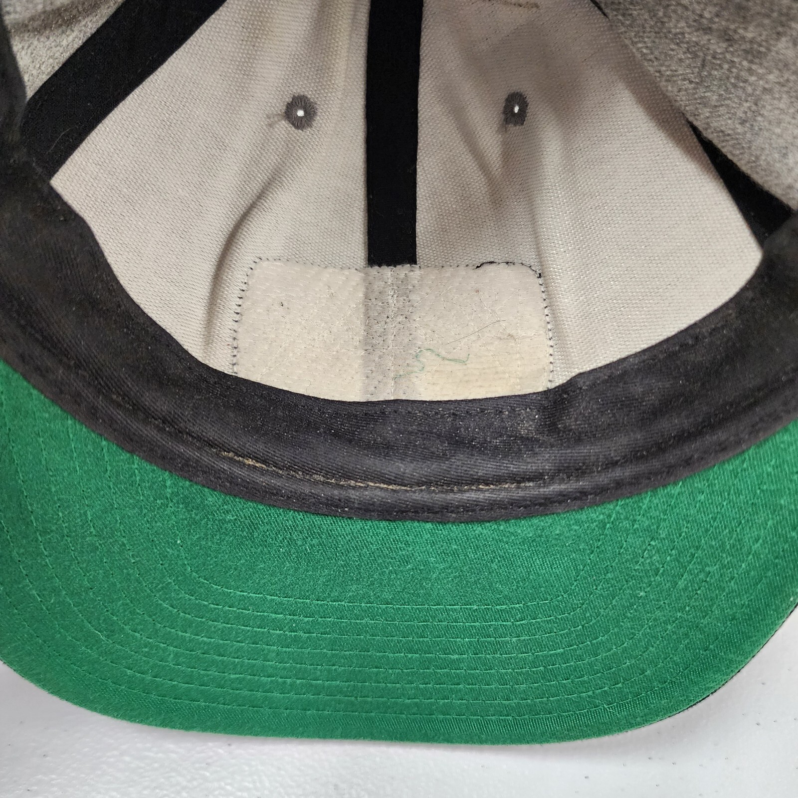 Brixton Hat Cap Snap Back Gray Black Patch Wool B… - image 4