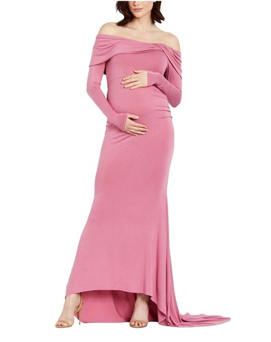 SHEIN Dusty Pink Off the Shoulder Dress Size L | eBay