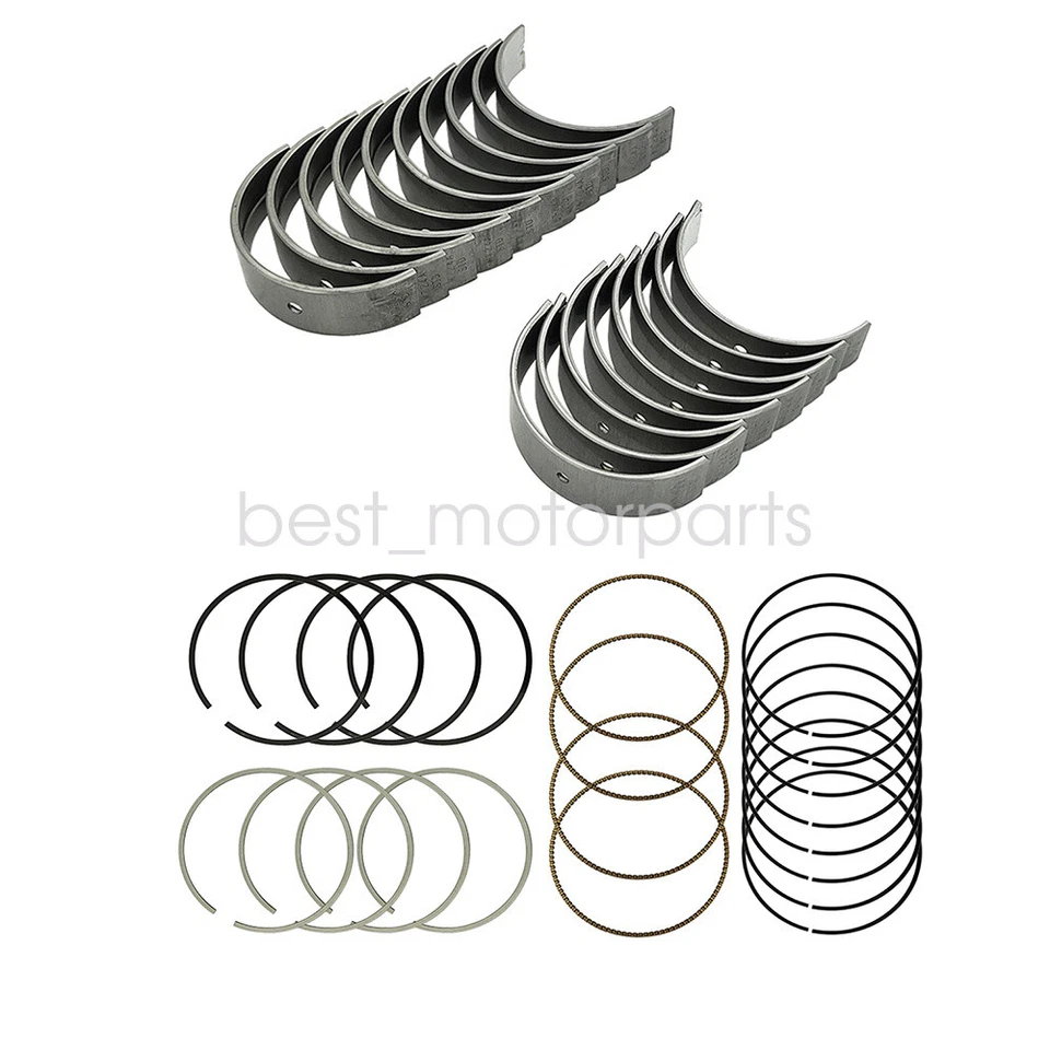 STD Piston Rings Main Rod Bearings For 2007-2010 Toyota Camry RAV4 Scion tC 2.4L Foto 2 de 4