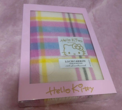 Sanrio Hello Kitty 50th Anniversary Dress Tartan Design Stole