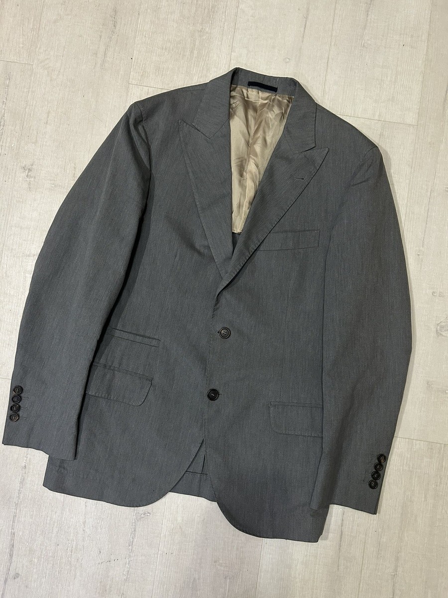 BRUNELLO CUCINELLI Unstructured Blazer Suit Jacket MEN SIZE 38/48 Sport  Coat MTO