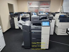 Konica Minolta Bizhub C550i Color Copier Printer Scanner. Meter Count only 64k