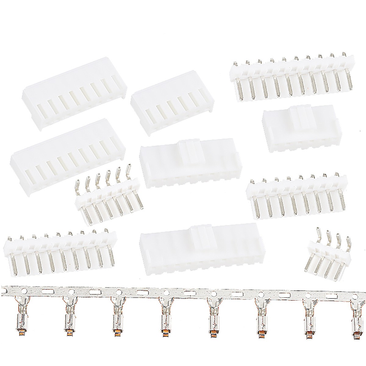 Connettore A Crimpare VH 3,96mm Spina + Presa + Crimpare 2-10p B2W