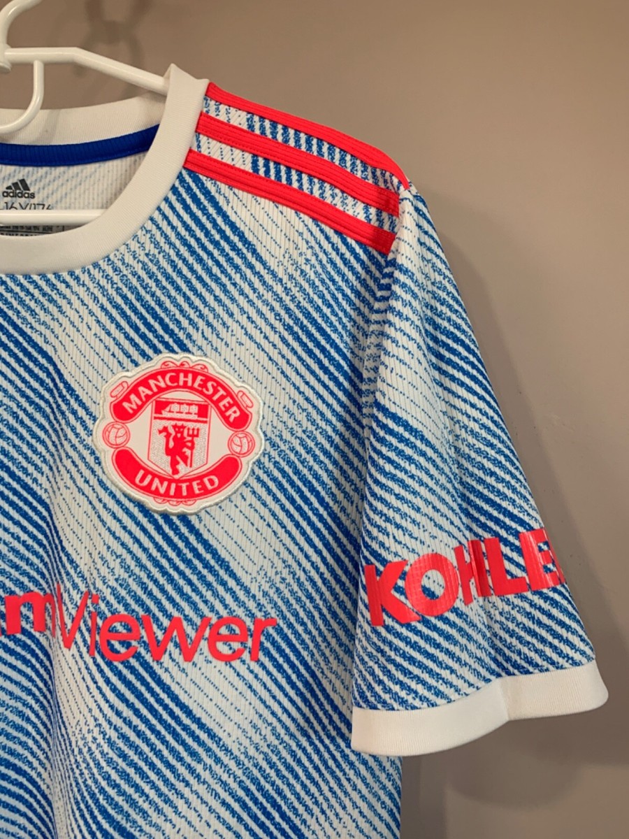Manchester United 21/22 Away Football Shirt Adidas Soccer