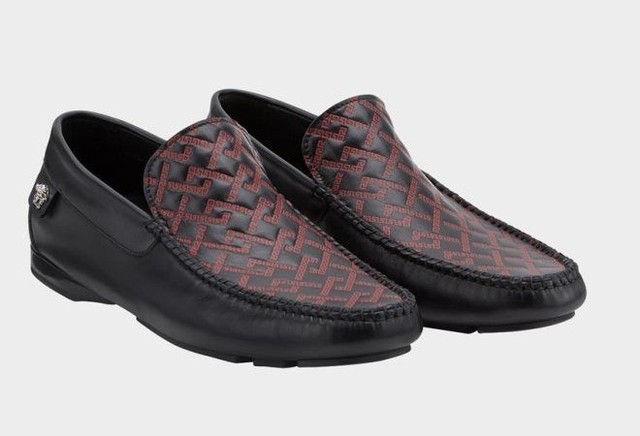 mens black leather moccasin shoes