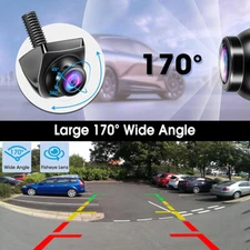 170° CMOS Backup Reverse Camera Car Rear View Night Vision Parking HD Waterproof