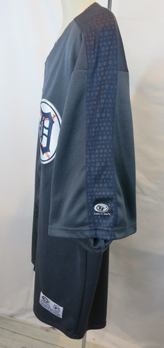 True Fan Genuine Merchandise Detroit Tiger Jersey Sz XL Button Front SS EUC - Picture 5 of 10
