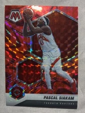 2020-21 Panini Mosaic - Red Prizm #70 Pascal Siakam