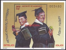 Albania 2009 arkusz pamiątkowy MNH Mi Bk 173 komików - laur i odporny