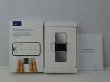 AliveCor KardiaMobile Personal EKG ECG 1-Lead Monitor Black Used AC-009-UA-C