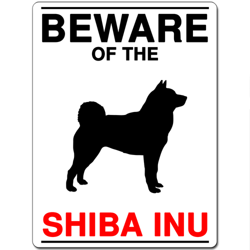 Beware of the Dog Breed Caution Warning Fun Pet Gift Metal Sign Plaque 15 x 20cm - Picture 38 of 43