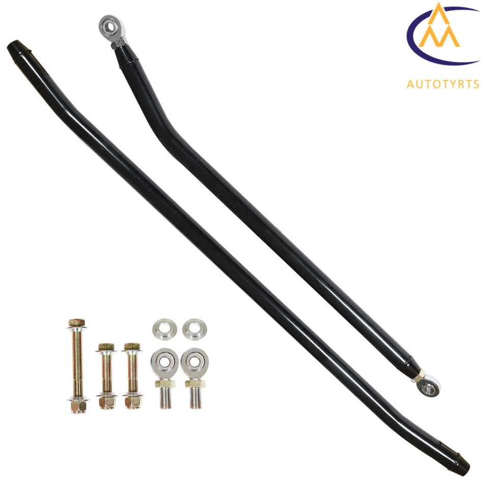 1 Set Crossover Steering Kit Heavy Duty Fit For Jeep Cherokee XJ 1984-2001 Black - Image 2 of 4