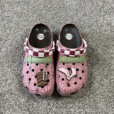 Size 11 Crocs Demon Slayer Clog Nezuko Beach 209320-206 Anime