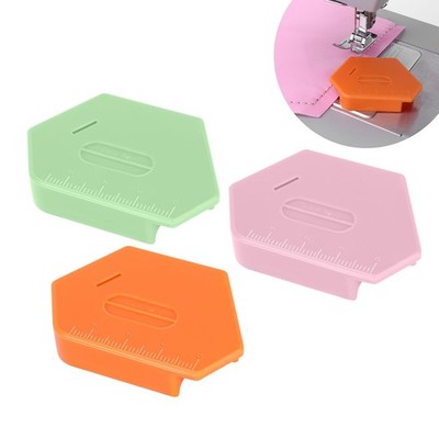 3 Pack Magnetic Seam Guide for Sewing 2.2*1.5*0.4 Inches, Orange Pink Green 