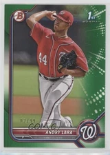 2022 Bowman Prospects Green Border 2/99 Andry Lara #BP-70 yf1
