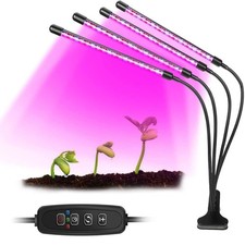 4 Head LED Grow Lights Plant Growing Lamp Light for Indoor Plants Full Spectrum