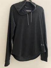 Under Armour long sleeve athleasure Hoodie Open Back For Air Flow Workout Large