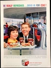 Coca-Cola Original 1959 Vintage Print Ad Wall Art