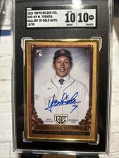 2023 Topps Gilded Collection - Masataka Yoshida Auto - Gallery Of Gold /50 SGC