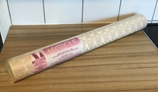 9 ROLLEN - Vintage MYSTIQUE versiegelt fertig geklebt Vinyl Retro Tapete VERSIEGELT 