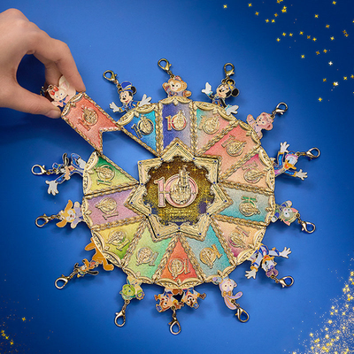 Shanghai Disney 10th Celebration Mickey & Duffy Friends Magnet Pin