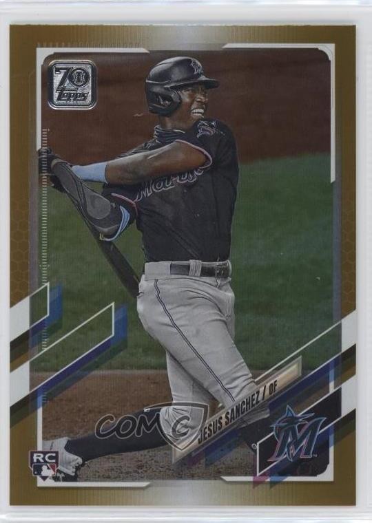 2021 Topps Gold Foil Jesus Sanchez #269 0hk3