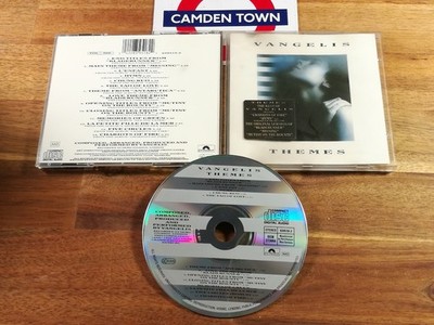 Vangelis - Themes 1St West Germany Press Hype Sticker Cd Top