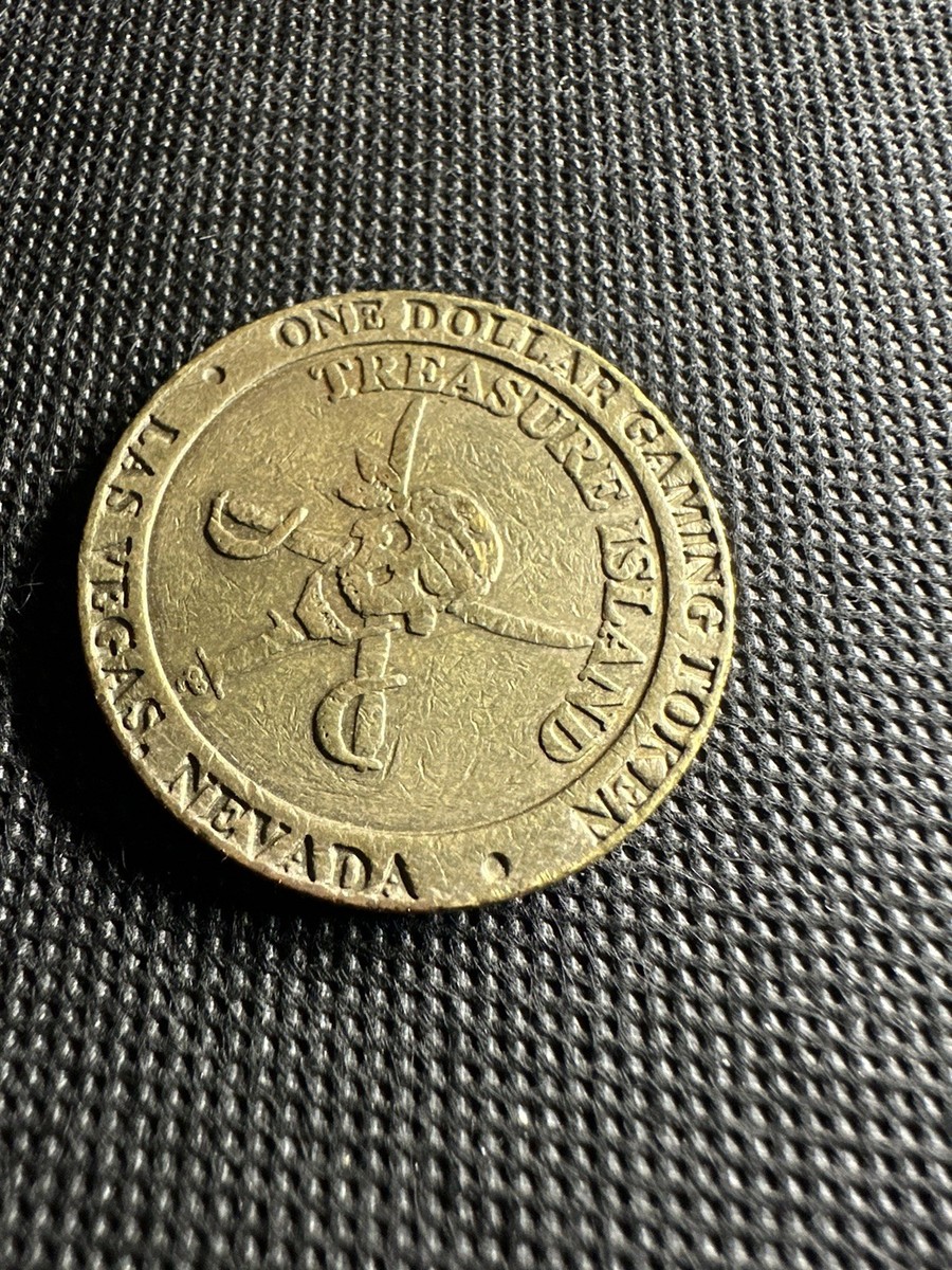 Vintage Treasure Island Casino Las Vegas $1 Gambling Token | eBay