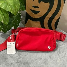 NWT Lululemon Everywhere Belt Bag 1L Red Unisex Fanny Pack Crossbody Waist Bag