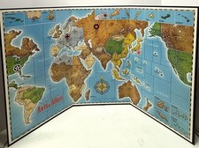 1984 Milton Bradley Axis Allies Spring 1942 GAME BOARD ONLY Replacement Part