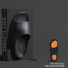 Slides Slippers for Men Non Slip Quick Drying Shower Bathroom Sandals