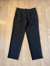 NWT Valentino Uomo Trousers Bozzalla & Lesna Super 100s Wool Pants IT 42 